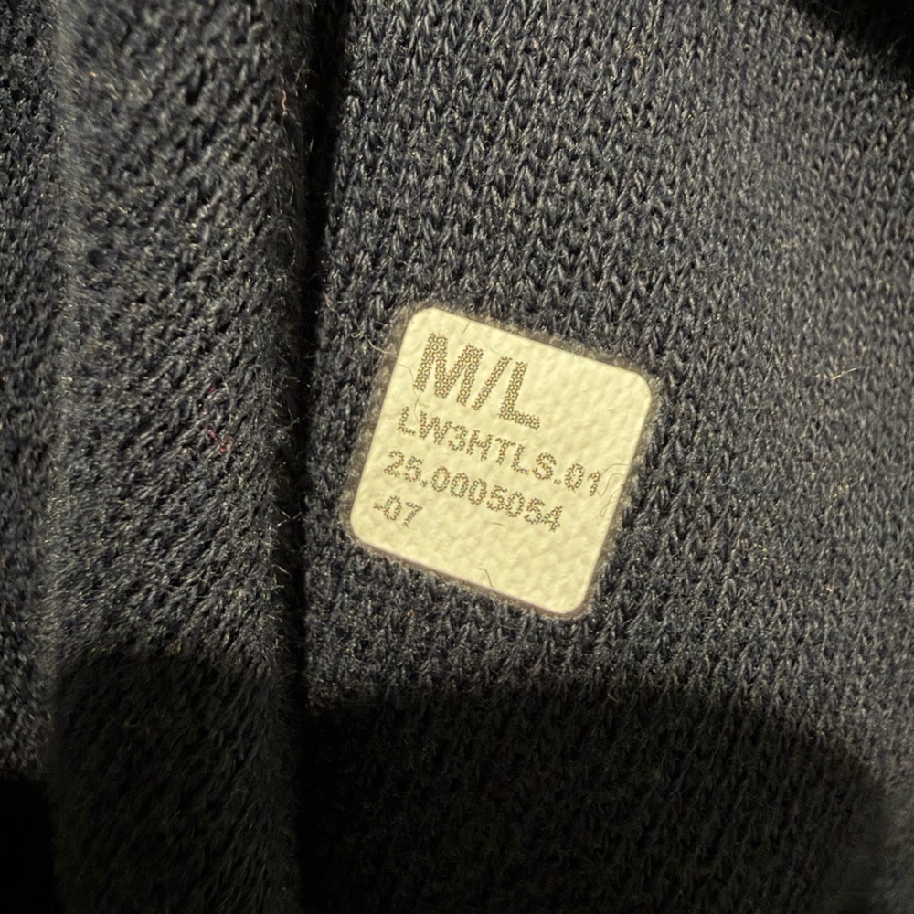 Auth. ✅ NWOT Lululemon Full Zip Scuba in “True Navy/Gold” Size M/L💙 - Picture 6 of 10